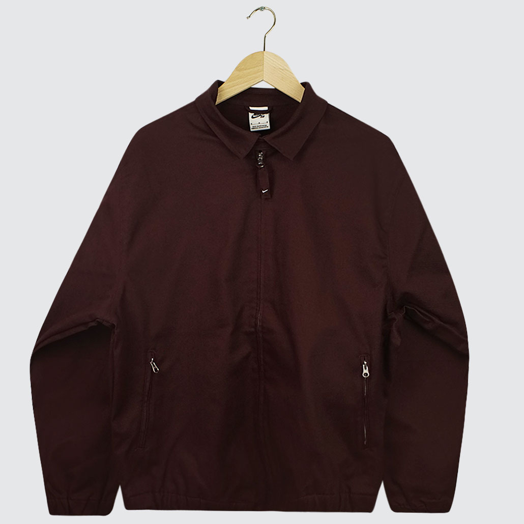 burgundy nike jacket