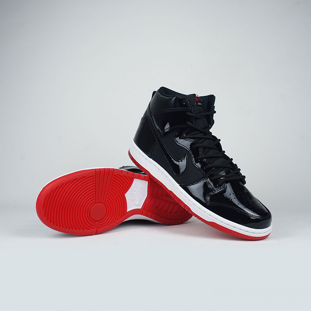 nike sb zoom dunk high tr qs bred