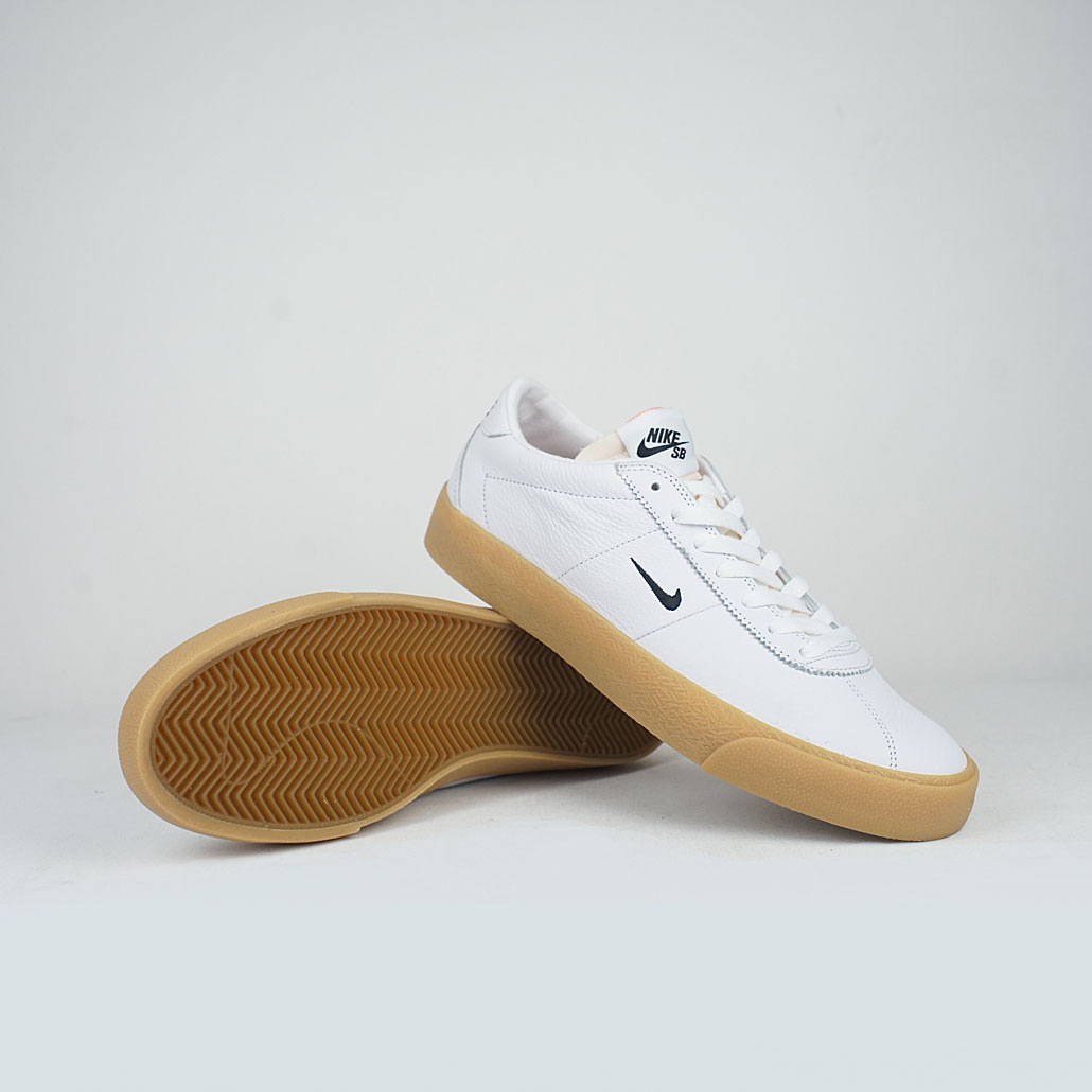 nike sb bruin white team orange