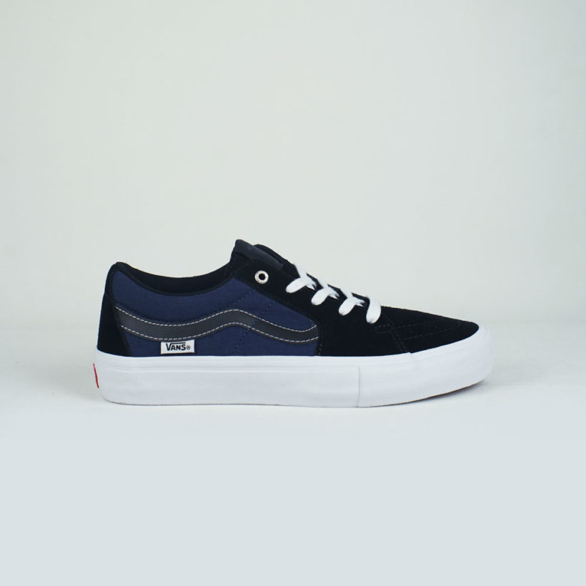 vans sk8 low black and white