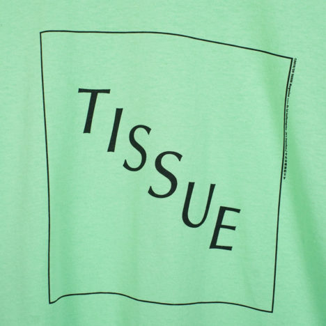 Tissue Logo T-Shirt Mint Green Tissue T-Shirt Mint Detail