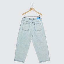 Polar Skate Co. Big Boy Jeans OG LOGO Light Blue Polar Skate Co Big Boy Pants Light Blue Back