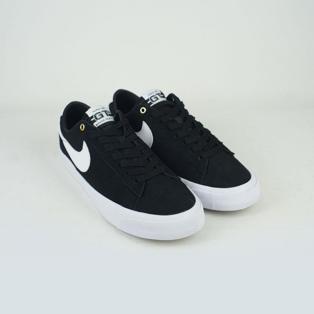 Nike Sb Zoom Blazer Low Pro Gt Black White Black Lobby Online Skateshop