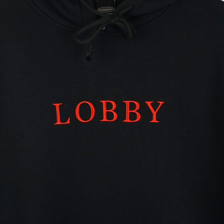 Lobby Serife Hoodie Black Lobby Serife Hoodie Black