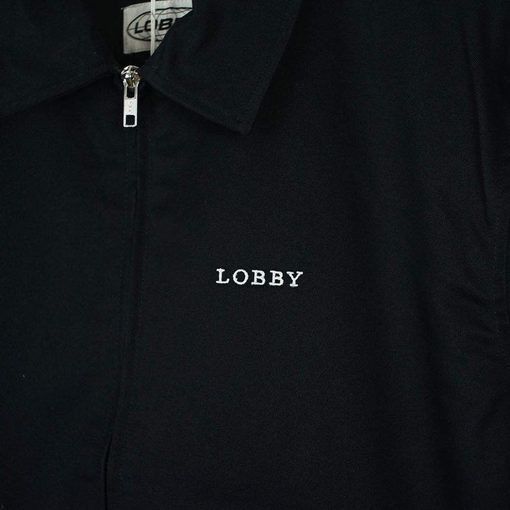 Lobby Harrington Jacket Black Lobby Harrington Jacket Black