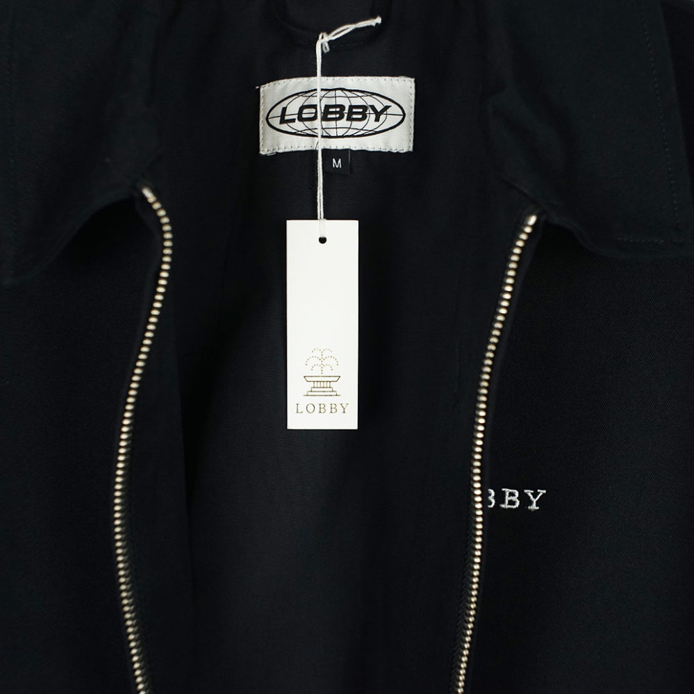 Lobby Harrington Jacket Black Lobby Harrington Jacket Black