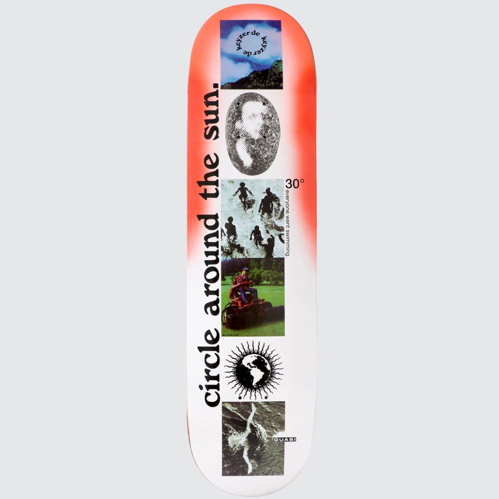 Quasi De Keyzer Since I White 8.375″