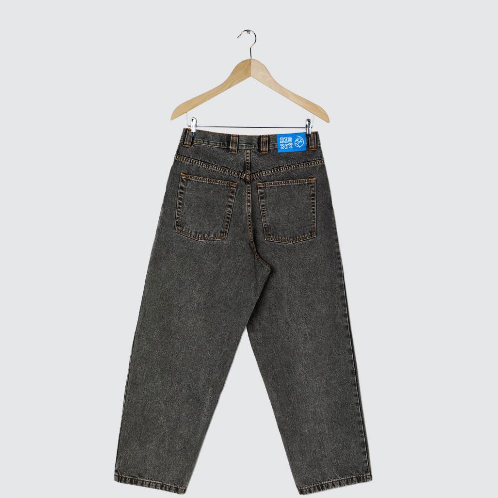 Polar Skate Co. Big Boy Washed Black - LOBBY Online Skateshop