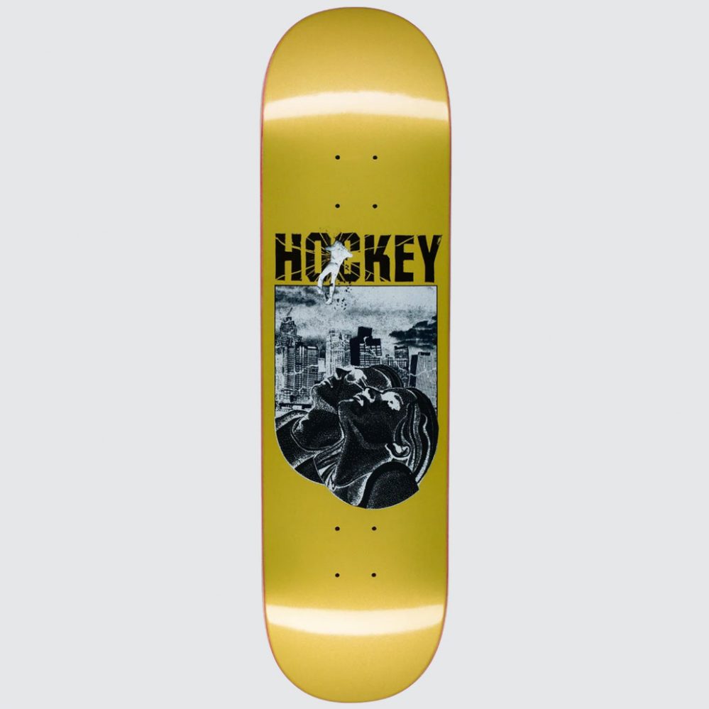 Hockey Skateboards Andrew Allen Look Up Yellow 838
