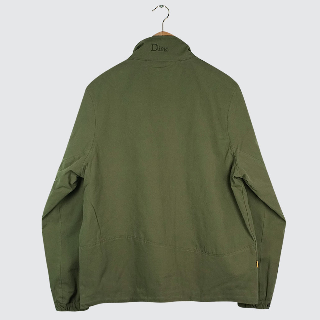 Dime Military I Know Jacket Army Green - LOBBY Online Skateshop