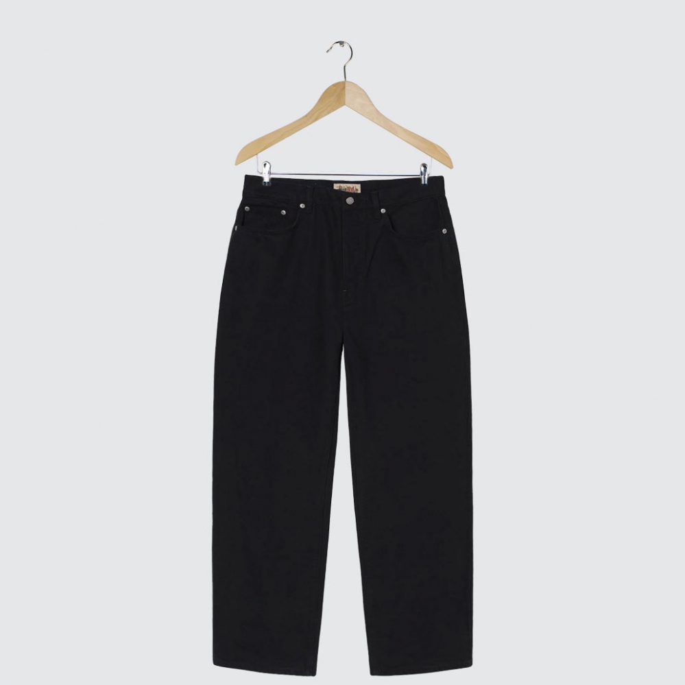 Stüssy Washed Canvas Big Ol’ Denim Jeans Black