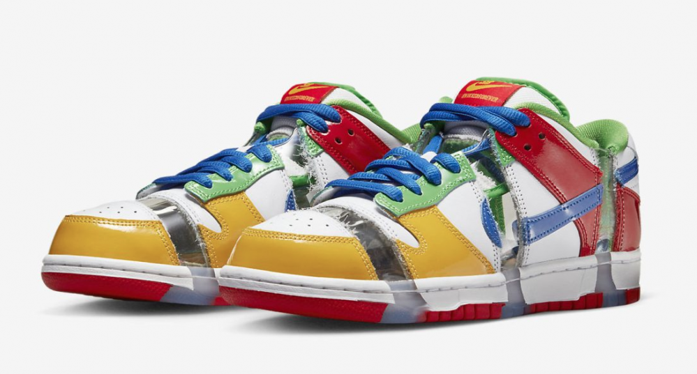 Nike SB Dunk Low OG Sandy White/Hyper Royal-Mean Green