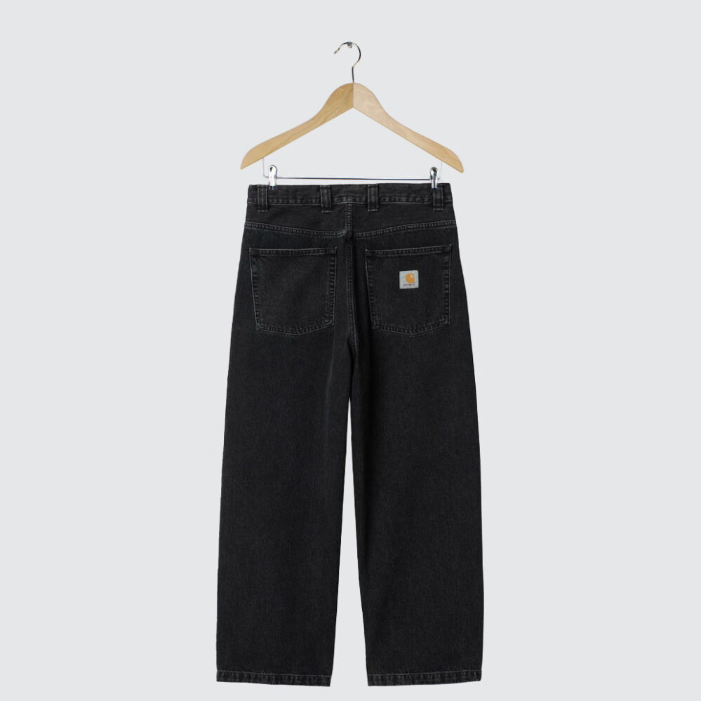 Carhartt WIP Brandon Pant Black Stone Washed