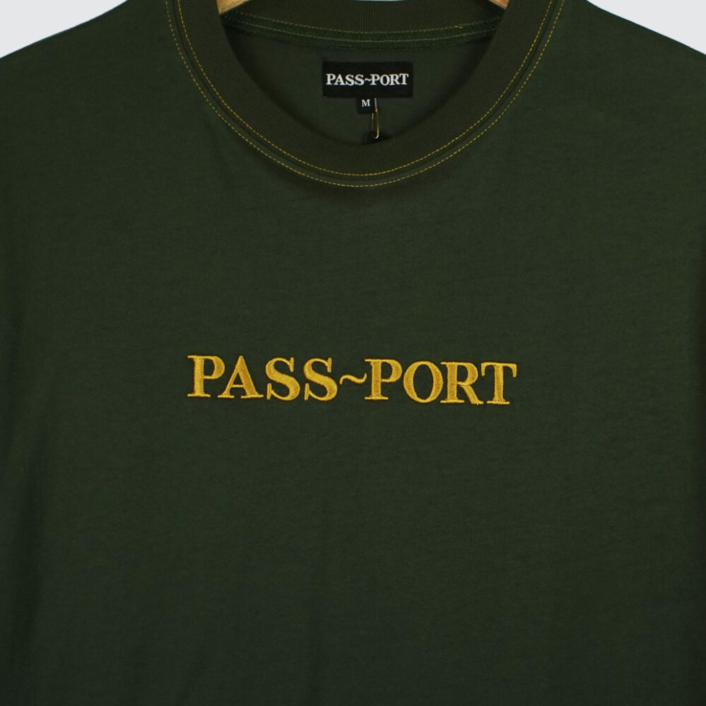 Pass~Port Official Organic T-Shirt Gumnut Green