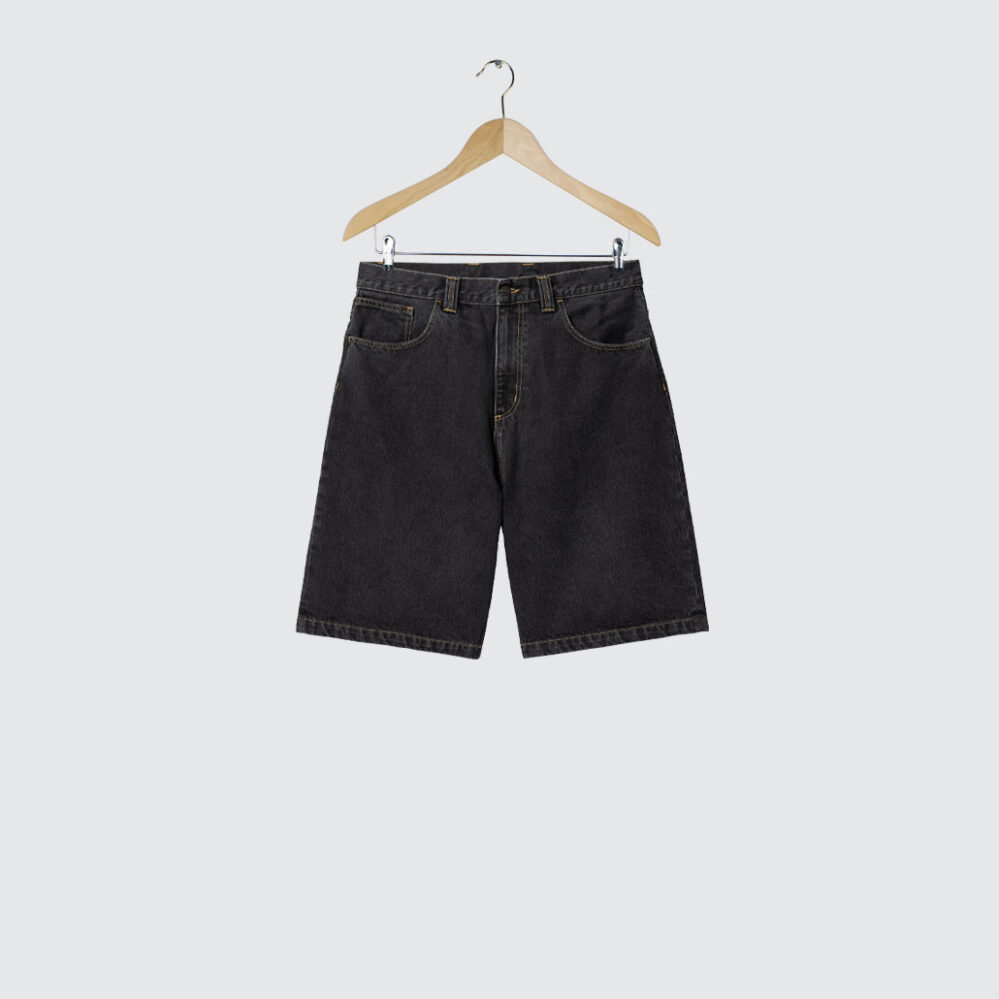 Carhartt WIP Brandon Short Black Stone Washed
