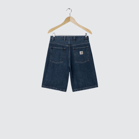 Carhartt WIP Brandon Short Blue Stone Washed Carhartt WIP Brandon Short Blue Stone Washed