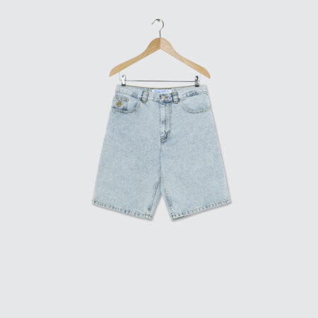 Dime Fighter Waffle Shorts Teal Washed - LOBBY Online Skateshop