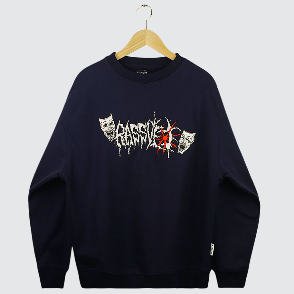 Rassvet (PACCBET) SCNL Crewneck Navy - LOBBY Online Skateshop