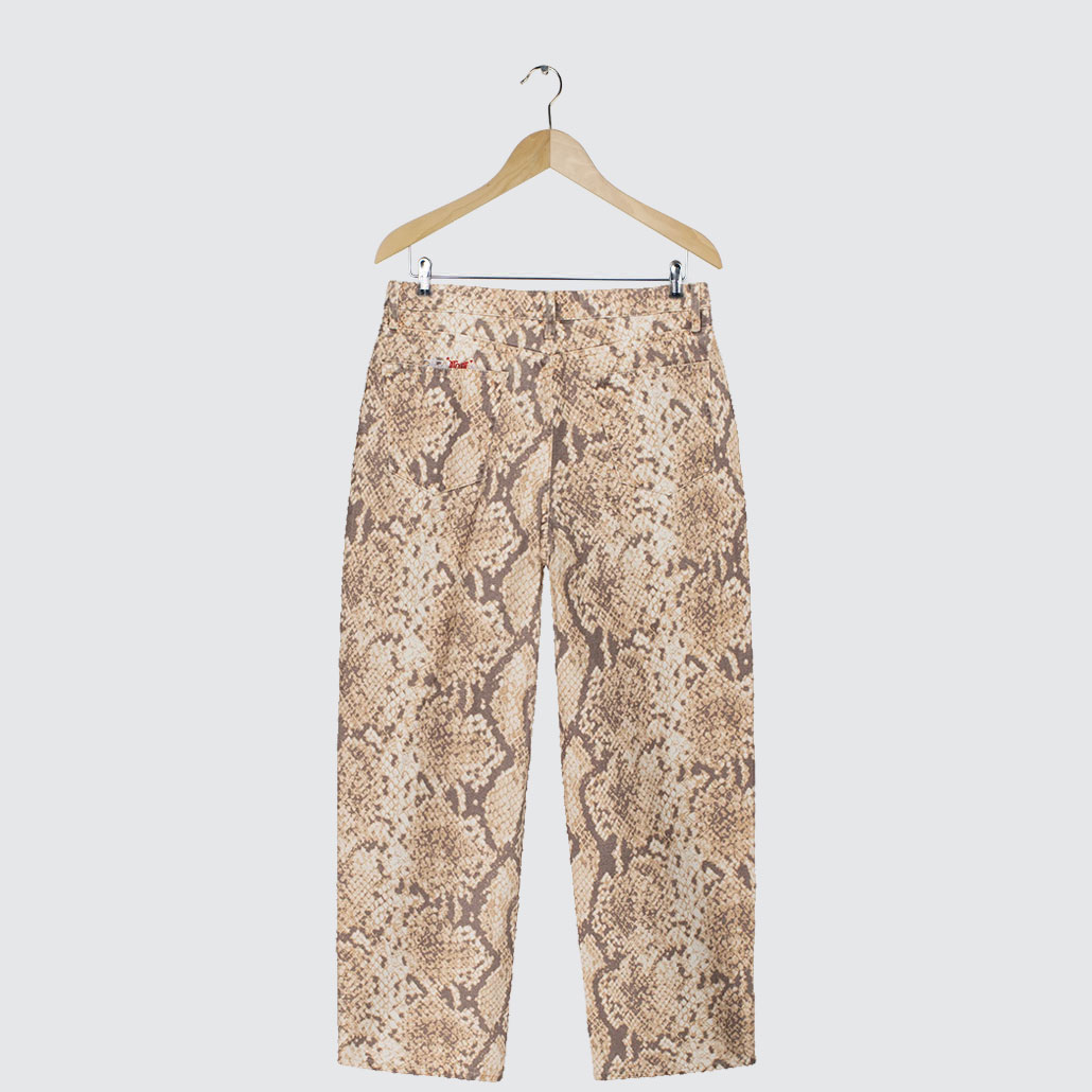 Stüssy Washed Canvas Big Ol' Jeans Python - LOBBY Online Skateshop