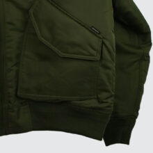 Carhartt WIP Olten Bomber Smoke Green
