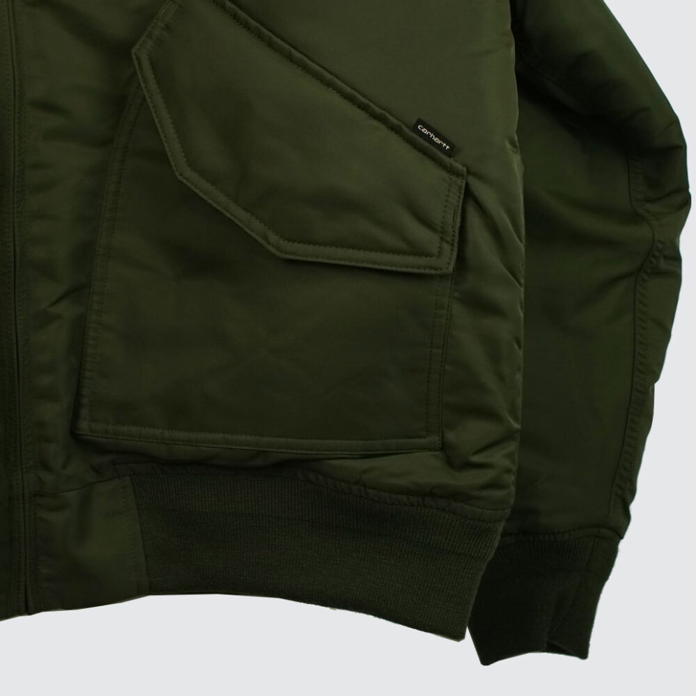 Carhartt WIP Olten Bomber Smoke Green