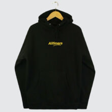 Alltimers Medium Estate Embroidered Hoodie Black