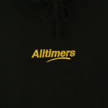 Alltimers Medium Estate Embroidered Hoodie Black