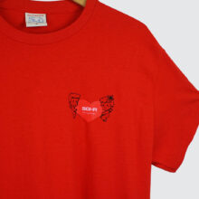 Sci-Fi Fantasy Love T-Shirt Red