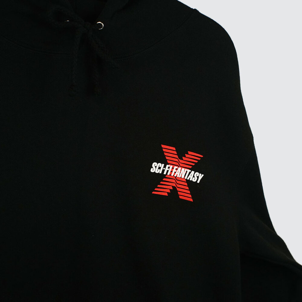 Sci-Fi Fantasy New X Hoodie Black