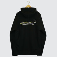 5Boro x Stefan Marx Cargo Plane Hoodie Black