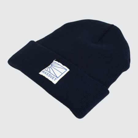 Rassvet (PACCBET) Logo Tag Beanie Navy Rassvet (PACCBET) Logo Tag Beanie Navy