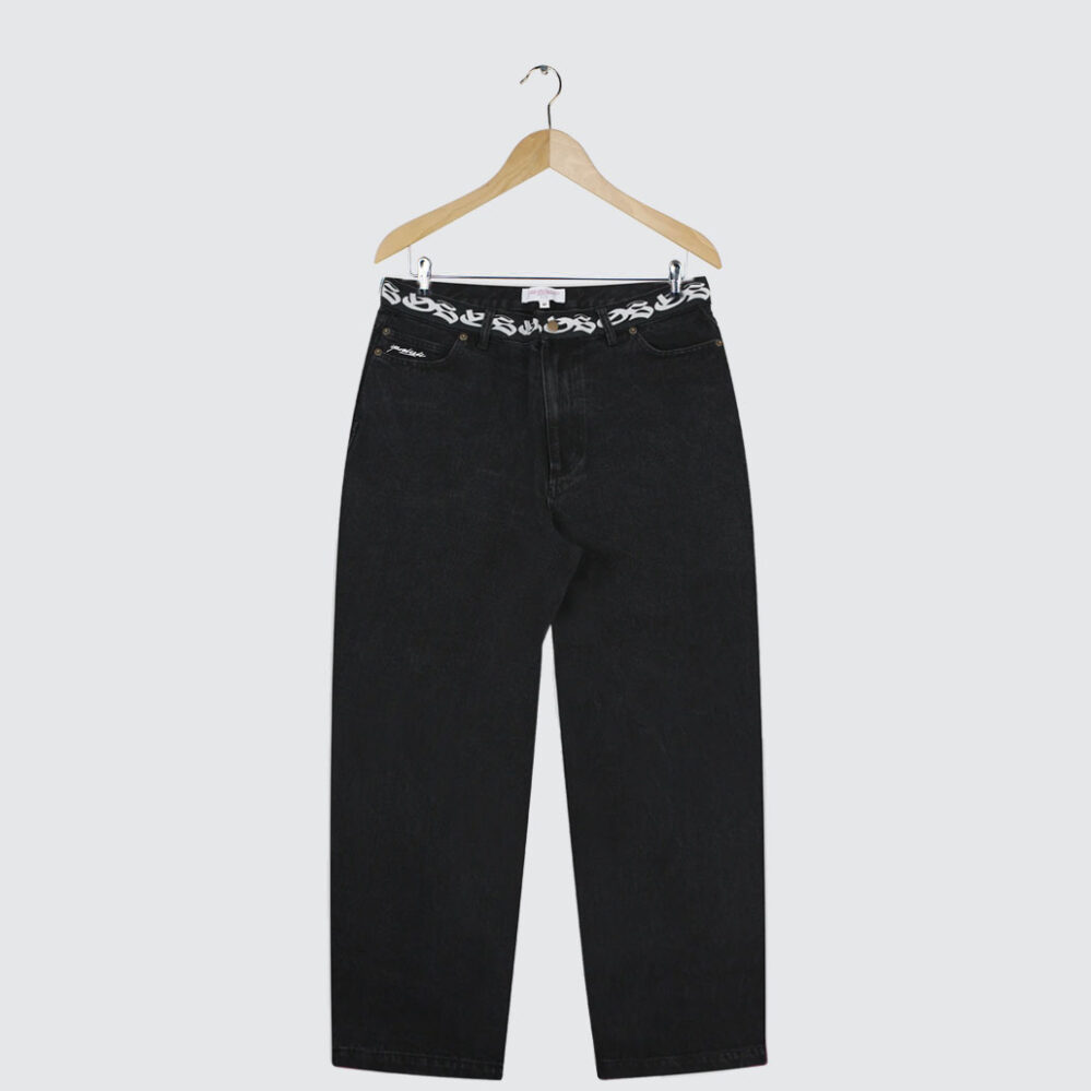 Yardsale Boss Trousers Black - LOBBY Online Skateshop