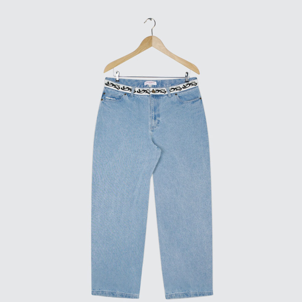 Yardsale Boss Trousers Light Denim - LOBBY Online Skateshop