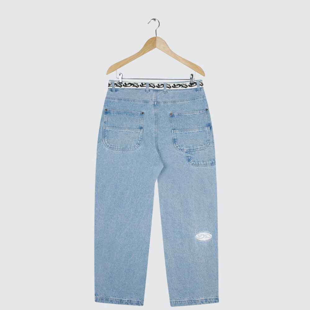 Yardsale Boss Trousers Light Denim - LOBBY Online Skateshop