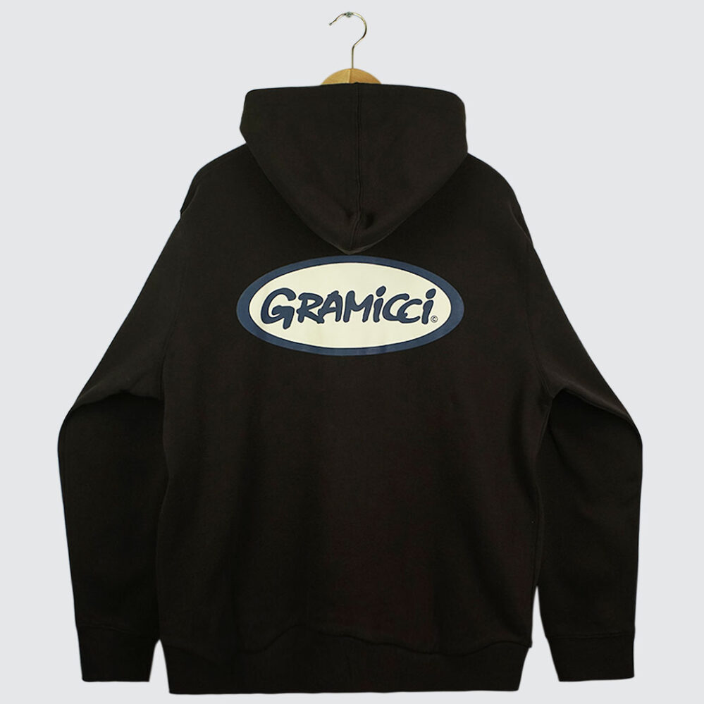 Gramicci Oval Hoodie Deep Brown Gramicci Oval Hoodie Deep Brown