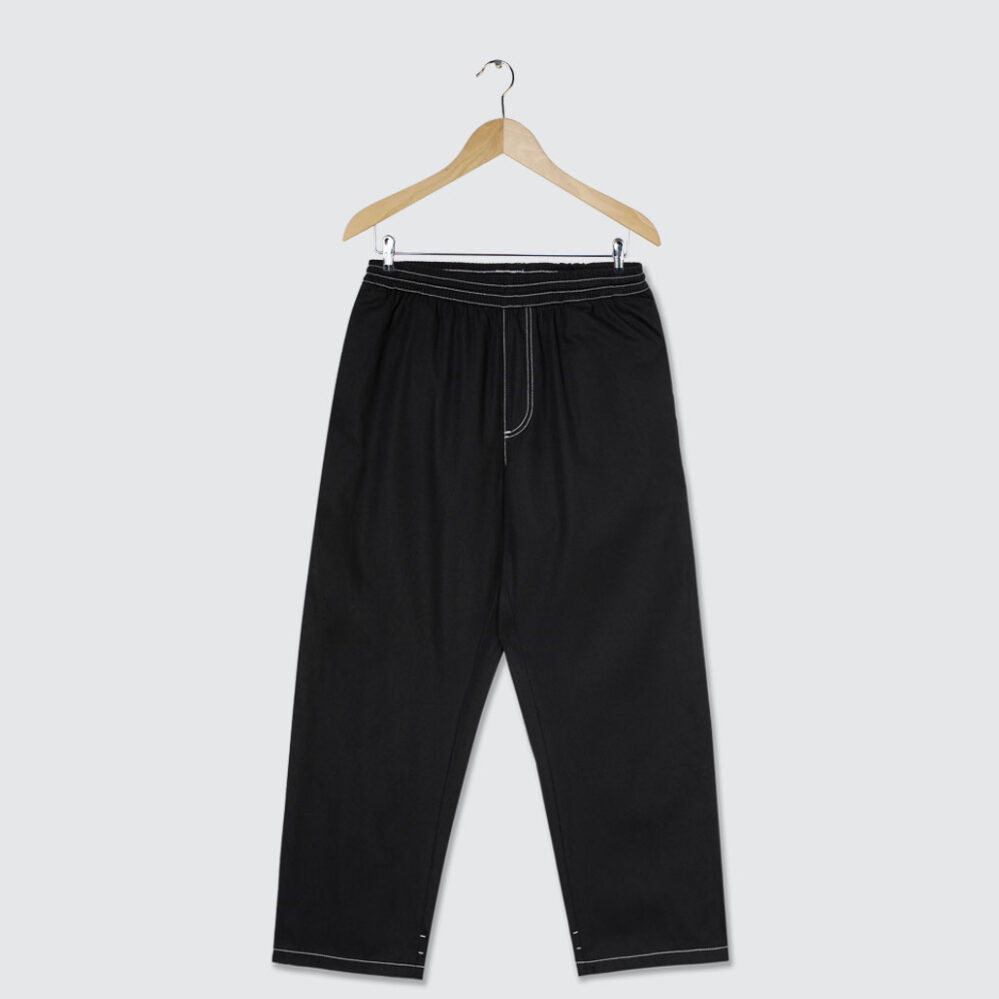 Polar Skate Co. Surf Pants Contrast Black/White