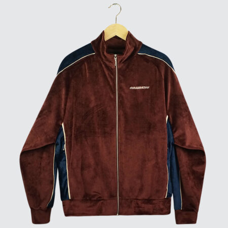 Rassvet (PACCBET) Racer Zip Jacket Burgundy Rassvet (PACCBET) Racer Zip Jacket Burgundy