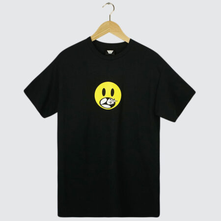 Limosine Skateboards Happy Faces T-Shirt Black Limosine Skateboards Happy Faces T-Shirt Black