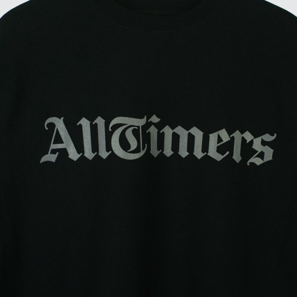 Alltimers Times Crewneck Black Alltimers Times Crewneck Black