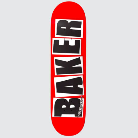 Baker Skateboards Brand Logo Deck Black 8.38” Baker Skateboards Brand Logo Deck Black 8.38”