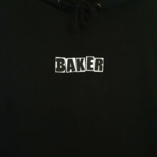 Baker Skateboards Brand Logo Hoodie Black Baker Skateboards Brand Logo Hoodie Black