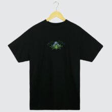 Pass~Port Bloom Organic T-Shirt Black Pass~Port Bloom Organic T-Shirt Black