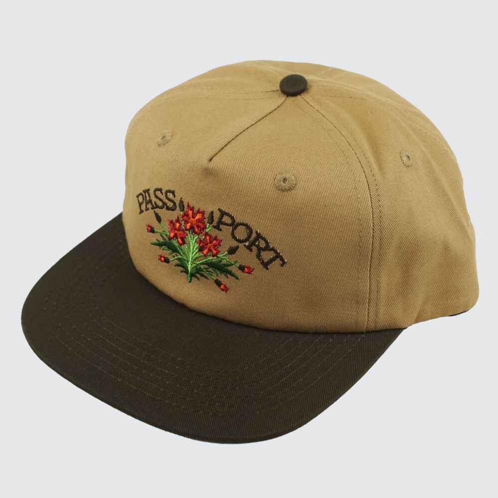 Pass~Port Bloom Workers Cap Choc/Sand