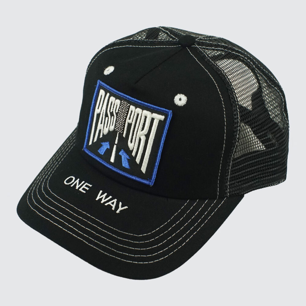 Pass~Port One Way Packers Trucker Cap Black