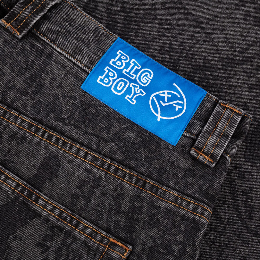 Polar Skate Co. Big Boy Jeans Exist Washed Black - LOBBY Online 