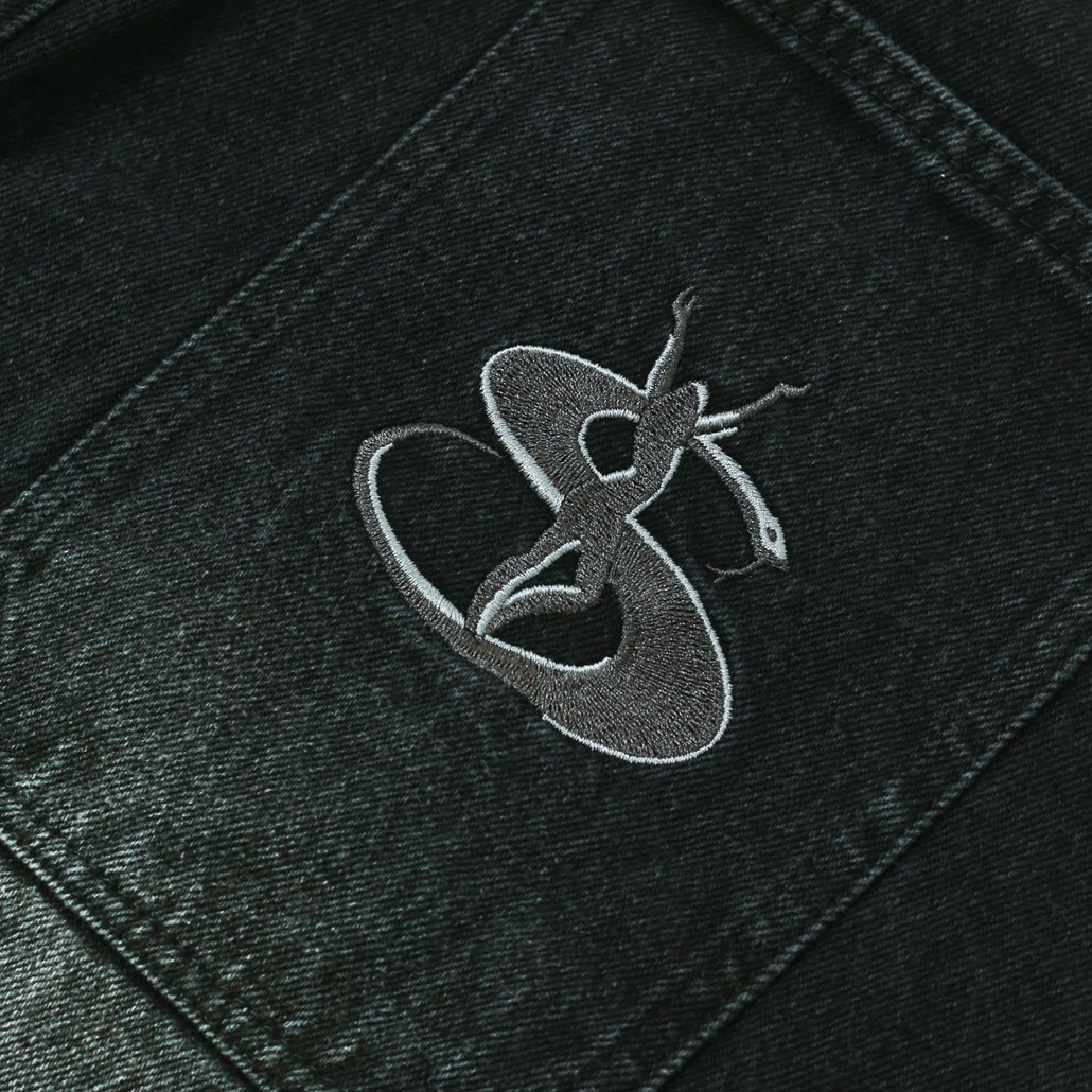 Yardsale Faded Phantasy Jeans Black - LOBBY Online Skateshop 