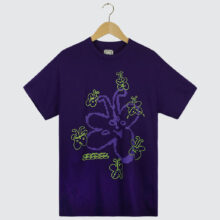 Slinky Butterfly T-Shirt Purple