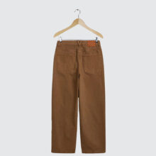 Vans Check-5 Baggy Denim Pants Brown