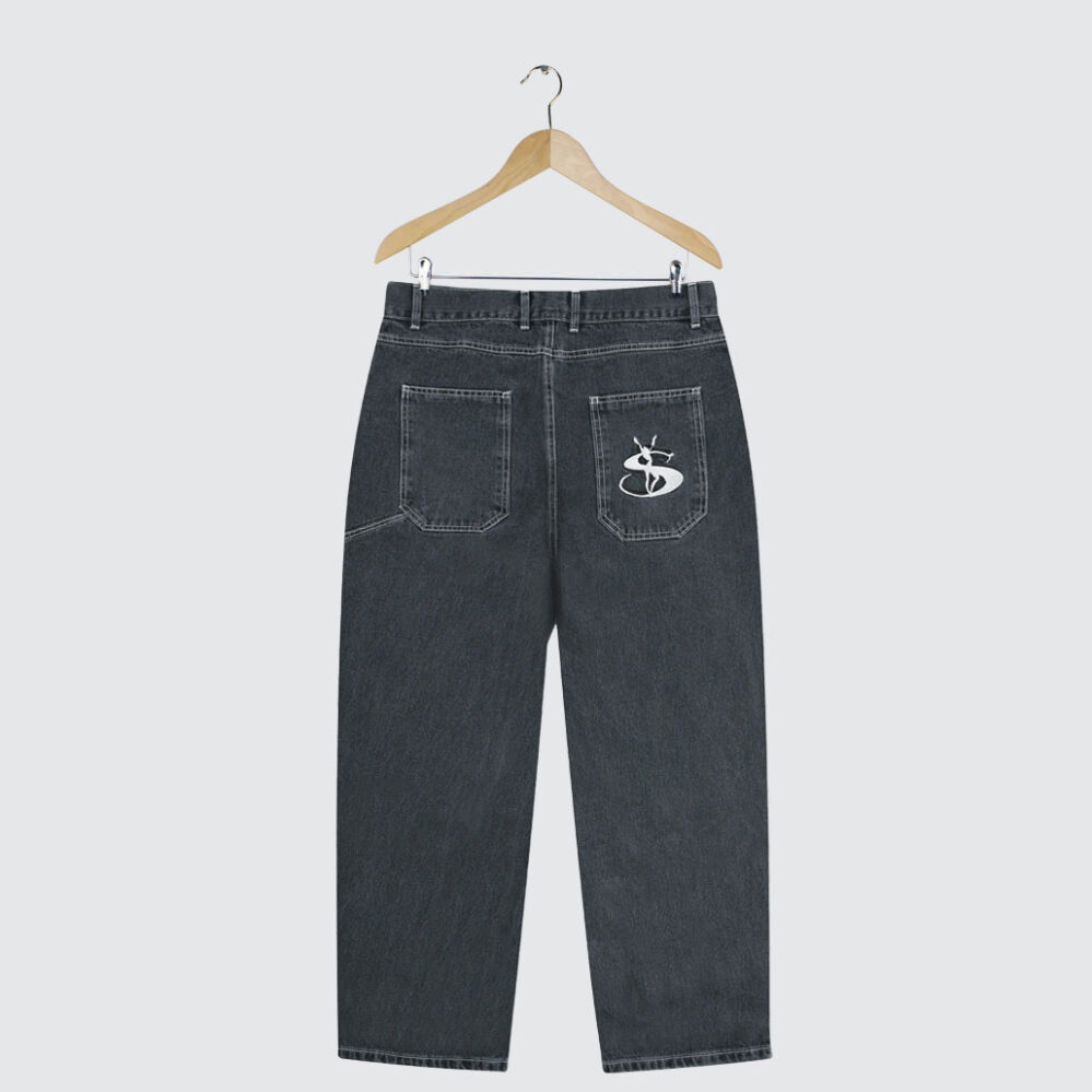 yardsale fantasy jeans hiphop stussy 極太 yardsale fantasy jeans hiphop stussy 極太 - メルカリ