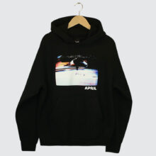 April Skateboards Guy 1990 Hoodie Black